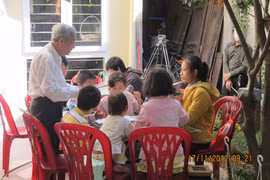 Chân dung hậu duệ thành hoàng làng Trung Tự