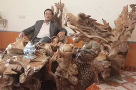 Bộ bàn ghế gỗ ngọc am ngàn tuổi giá khủng