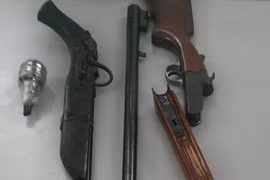 Triệt phá xưởng sản xuất súng quân dụng trái phép