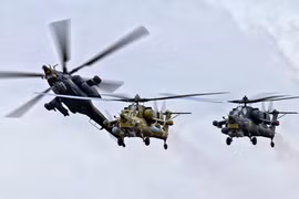 Ba trực thăng chiến đấu đáng sợ nhất của Nga