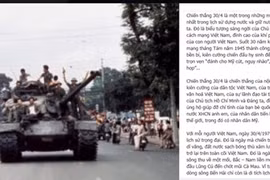 Sốt mạng ảnh “độc” mừng chiến thắng 30/4