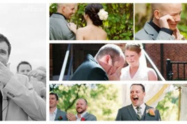 Khó tả cảm xúc lần đầu thấy bạn gái mặc váy cưới