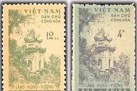 Chiêm ngưỡng tem quý “Con Rồng cháu Tiên” từ năm 1945 