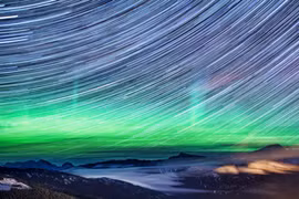 Chùm ảnh Bắc Cực kỳ ảo chưa từng thấy