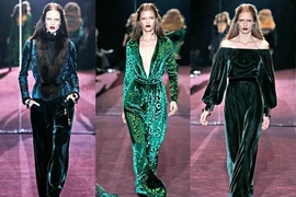 Xu hướng Thu Đông - Chất liệu nhung lên ngôi 