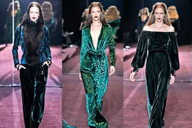 Xu hướng Thu Đông - Chất liệu nhung lên ngôi 