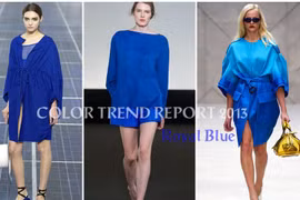 Xu hướng màu Xuân Hè 2013 – Sắc lam bồng bềnh