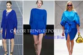 Xu hướng màu Xuân Hè 2013 – Sắc lam bồng bềnh