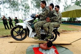 Màn trình diễn đặc sắc của đặc công Việt Nam