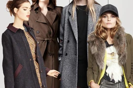 Áo khoác thời trang đón Tết Tây