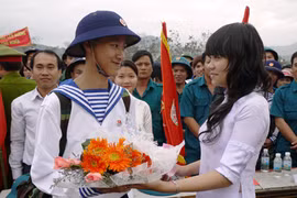 Phú Yên, Khánh Hòa giao quân đợt đầu nhanh, gọn