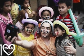 Ca sĩ Kangin của Super Junior làm tình nguyện ở... Tuyên Quang