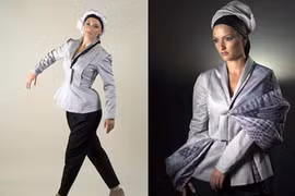 Áo thông minh đổi màu và hình dạng theo cử động