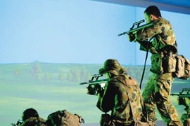 Nga dùng thao trường điện tử huấn luyện binh sĩ