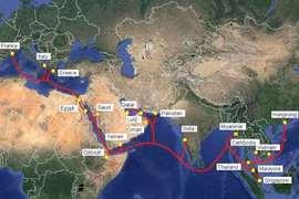 Tuyến cáp quang biển AAE-1 gặp sự cố