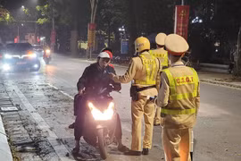 Xử lý 2.457 trường hợp vi phạm nồng độ cồn trong ngày đầu kỳ nghỉ Tết