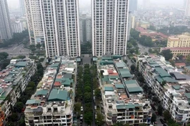 Khu nhà phố HD Mon City cơi nới thêm tầng trái phép 