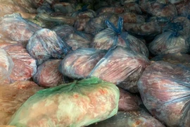 Thu 40 tấn thịt lợn nhiễm bệnh nguy hiểm cất trong kho đông lạnh