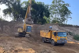 Bị xử phạt hơn 600 triệu đồng vì Khai thác cát trái phép