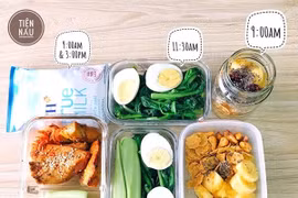 Thực đơn 30 hộp cơm trưa cực chất của nàng công sở muốn khỏe đẹp