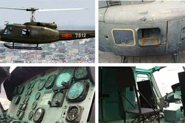 Sờ tận tay trực thăng UH-1 của Việt Nam