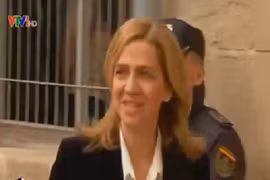 Công chúa Tây Ban Nha bị gọi hầu tòa 