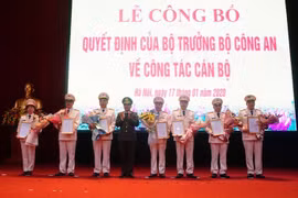 7 nhân sự công an HN mới được Bộ trưởng bổ nhiệm là ai?