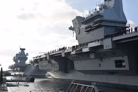 Anh nhập biên tàu sân bay thứ hai, sức mạnh hải quân bỗng "nhảy vọt"