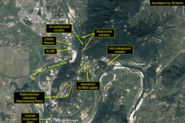 Phát hiện hai hầm ngầm bí ẩn tại cơ sở hạt nhân Triều Tiên