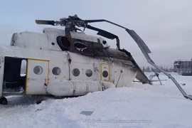 Giáng sinh dồn dập tai ương, Nga lại để rơi trực thăng Mi-8 khiến 24 người lâm nạn