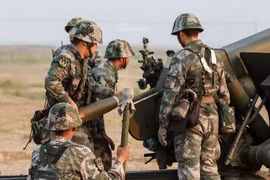 Bắt thóp thiết kế trận địa pháo tiêu chuẩn của Trung Quốc