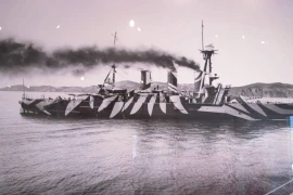 Lạ đời kiểu ngụy trang tàu chiến trong hai cuộc đại chiến Thế giới