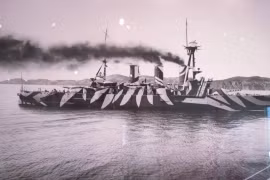 Lạ đời kiểu ngụy trang tàu chiến trong hai cuộc đại chiến Thế giới