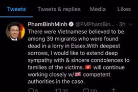 Bộ trưởng Ngoại giao Phạm Bình Minh chia buồn cùng gia đình nạn nhân thiệt mạng trong container