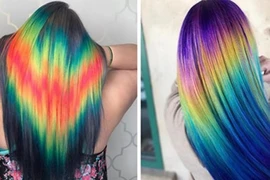 Xu hướng tóc shineline gây bão mạng, đánh bay mốt tóc highline 