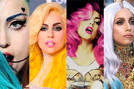 Choáng với 8 cuộc thử nghiệm màu tóc điên cuồng của Lady Gaga 