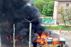 Giao tranh leo thang ở Kramatorsk: 50 người chết và bị thương