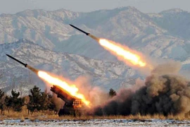 Triều Tiên bắn tên lửa vào biển Nhật Bản