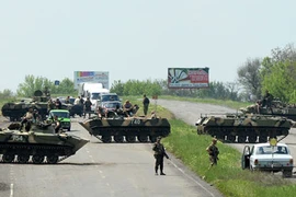 Quân đội Ukraine không cho người dân ra khỏi Slavyansk?