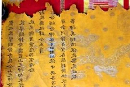 Phát hiện sắc phong cổ liên quan đến nhân vật triều Lý