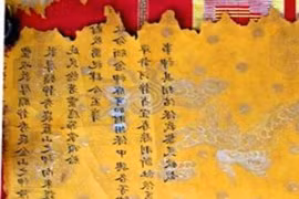 Phát hiện sắc phong cổ liên quan đến nhân vật triều Lý