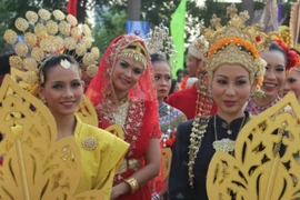 Đa sắc màu lễ hội đường phố tại Festival Huế 2014