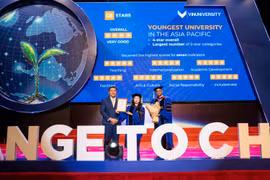 VinUni là Đại học trẻ nhất Châu Á - Thái Bình Dương đạt 7 tiêu chí QS 5 sao