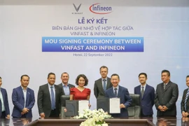 Vinfast và Infineon mở rộng hợp tác trong lĩnh vực di chuyển điện hóa