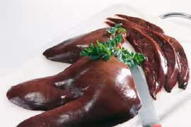 Gan lợn và hoa phù dung chữa ho