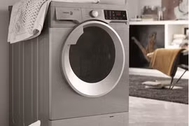 Vì sao máy giặt cửa ngang không có túi lọc bụi vải?