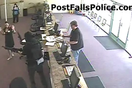 Cướp ngân hàng, cuỗm sạch tiền trong 60 giây