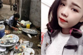 Nàng dâu mới một mình rửa 17 mâm bát trong ngày giỗ
