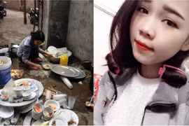 Nàng dâu mới một mình rửa 17 mâm bát trong ngày giỗ