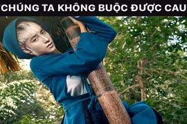 Cười lăn trước loạt ảnh chế cô Tấm ngã cau "bá đạo"